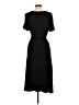 Assorted Brands Solid Black Casual Dress Size L - photo 2