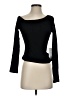 Lulus Black Long Sleeve Top Size XS - photo 1