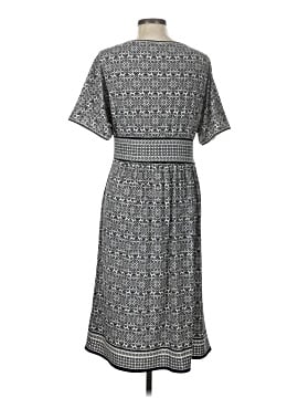 oversize midi shirt dress Oversized Bib Collar Midi Shirt Dress Black / Small