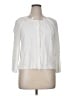 George Ivory White Long Sleeve Blouse Size XL - photo 1