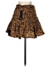 Lulus 100% Polyester Animal Print Brown Casual Skirt Size XS - photo 2