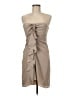 BCBGMAXAZRIA 100% Polyester Tan Cocktail Dress Size 6 - photo 1