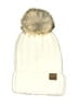 CC 100% Acrylic Ivory Beanie One size - photo 1