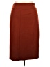 Nine West Solid Brown Formal Skirt Size XXL - photo 2