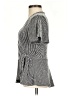 Caution to the Wind Gray Short Sleeve Blouse Size XS (estimated) - photo 5