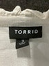 Torrid Ivory Long Sleeve Blouse Size 3X Plus (3) - photo 7