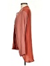 Silence and Noise 100% Polyester Burgundy Long Sleeve Blouse Size S - photo 5