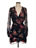 Lulus 100% Polyester Floral Black Cocktail Dress Size S - photo 1