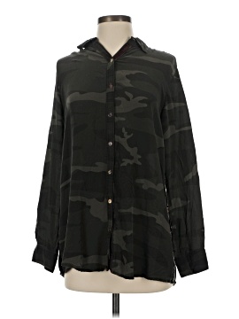 Johnny Was Long Sleeve Silk Top