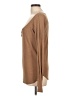 Splendid Brown Long Sleeve Henley Size L - photo 5