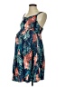 Old Navy - Maternity 100% Rayon Blue Casual Dress Size XS - photo 1