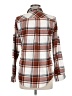 Weatherproof Plaid Brown Long Sleeve Button-Down Shirt Size M - photo 2