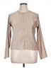 Rafael 100% Polyester Tan Long Sleeve Blouse Size XL - photo 1