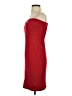 Mango Solid Red Cocktail Dress Size XS (estimated) - photo 5