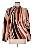 Shein 100% Polyester Orange Long Sleeve Blouse Size L - photo 1