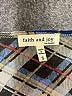 Faith and Joy Argyle Blue 3/4 Sleeve Blouse Size S - photo 7