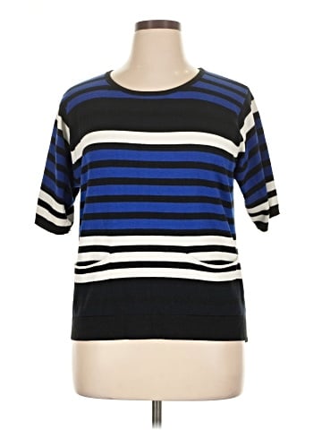 Joan Vass Pullover Sweater (view 1)