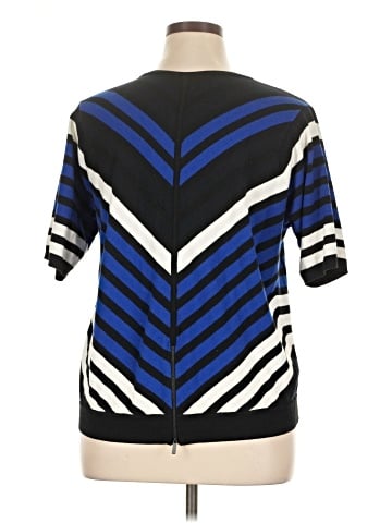 Joan Vass Pullover Sweater (view 2)