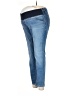 Old Navy Solid Blue Jeans Size 6 - photo 1