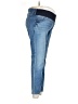 Old Navy Solid Blue Jeans Size 6 - photo 4