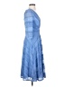 Sangria Blue Cocktail Dress Size 4 - photo 4