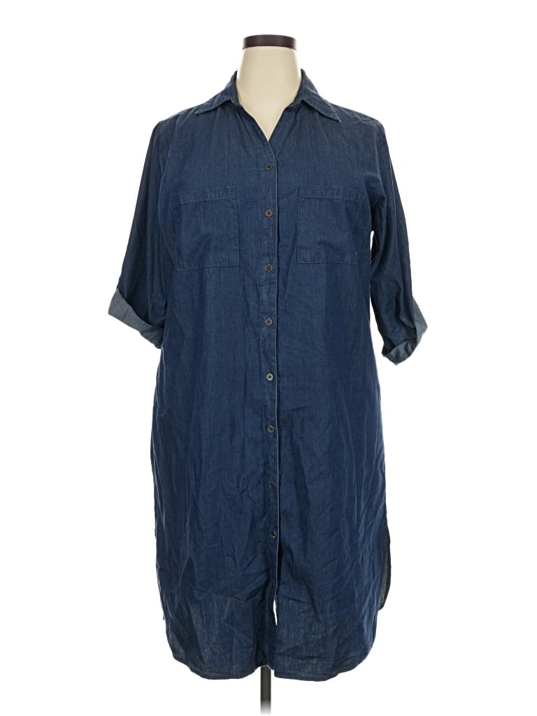 Pre-owned Speed Control Casual Dress In Blue