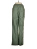 Flexi Solid Green Casual Pants Size S - photo 2