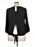 West Kei 100% Polyester Black 3/4 Sleeve Blouse Size XL - photo 2
