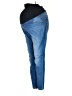 Ingrid + Isabel Color Block Blue Jeans Size 8 - photo 1