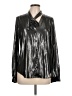 L'Agence 100% Polyester Metallic Silver Long Sleeve Blouse Size L (estimated) - photo 1