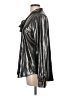 L'Agence 100% Polyester Metallic Silver Long Sleeve Blouse Size L (estimated) - photo 5
