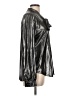 L'Agence 100% Polyester Metallic Silver Long Sleeve Blouse Size L (estimated) - photo 4