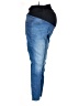 Ingrid + Isabel Color Block Blue Jeans Size 8 - photo 4