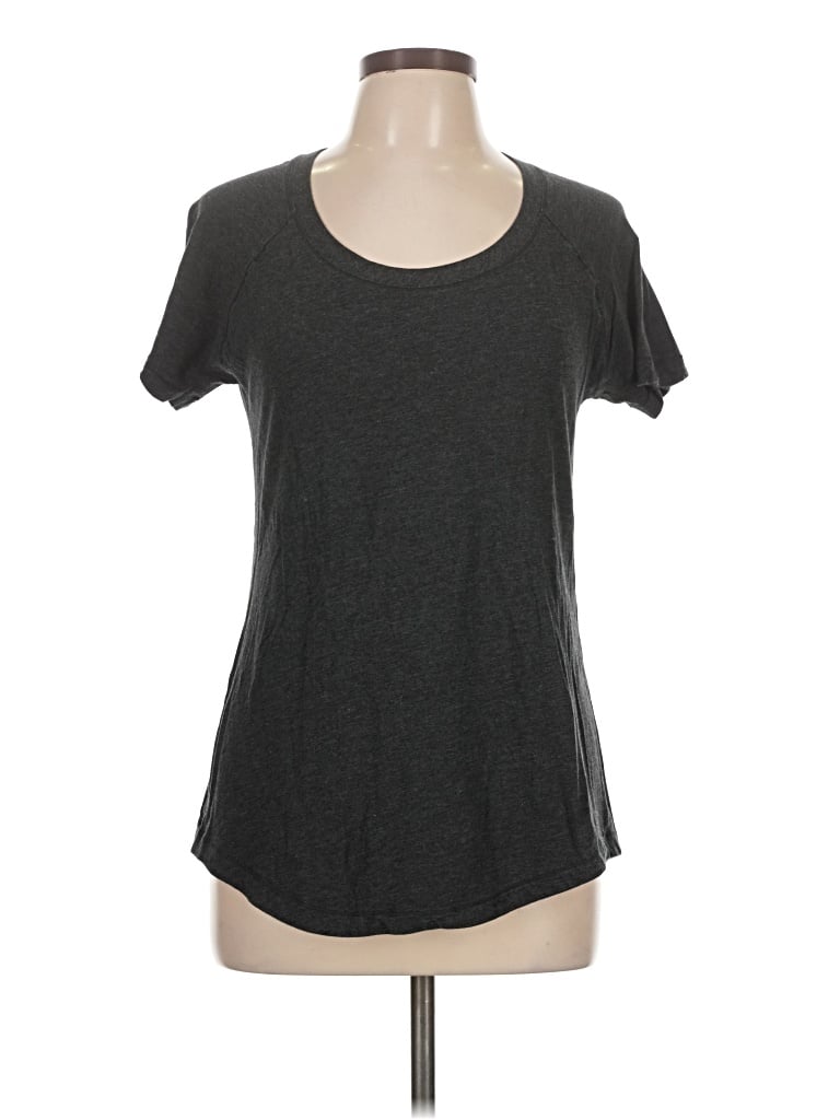 Pre-owned Lululemon Athletica Short Sleeve T-shirt In Gray