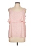 the pulse boutique 100% Polyester Pink Sleeveless Top Size L - photo 1