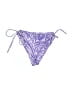 Unbranded Paisley Purple Swimsuit Bottoms Size M - photo 1