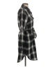 Universal Thread 100% Cotton Plaid Gray Casual Dress Size S - photo 4