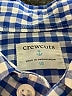 Crewcuts 100% Cotton Checkered-gingham Blue Long Sleeve Button-Down Shirt Size 10 - photo 3