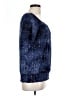 DressBarn Stars Blue Short Sleeve Blouse Size L - photo 4