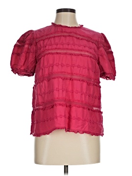 Ulla Johnson Short Sleeve Blouse