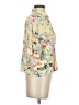 FB Sister Floral Yellow Short Sleeve Blouse Size XS - photo 4