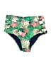Unbranded Tropical Green Swimsuit Bottoms Size XL - photo 1