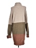 RACHEL Rachel Roy Color Block Tan Turtleneck Sweater Size L - photo 2