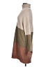 RACHEL Rachel Roy Color Block Tan Turtleneck Sweater Size L - photo 5