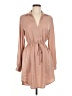Lush 100% Polyester Tan Kimono Size M - photo 1