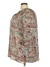 Roz & Ali 100% Polyester Paisley Brown 3/4 Sleeve Blouse Size 3XW - photo 5