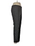 Meg & Margot Houndstooth Black Casual Pants Size L - photo 4
