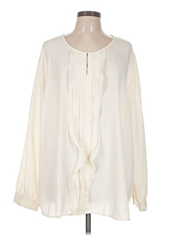 Lands' End Long Sleeve Blouse (view 1)