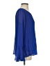 Cato 100% Polyester Blue Long Sleeve Blouse Size S - photo 4