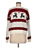 Simplee 100% Acrylic Ivory Pullover Sweater Size M - photo 1